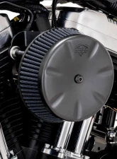 Vance & Hines VO2 Skullcap Eliminator Intake Cover Black                                     - 71093 - Image 2