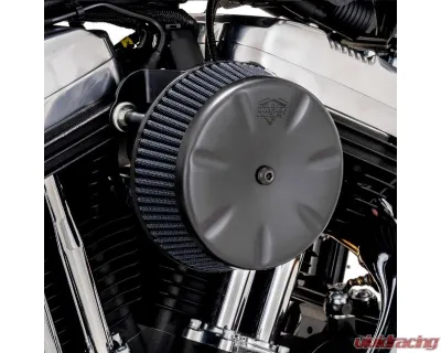 Vance & Hines VO2 Skullcap Eliminator Intake Cover Black - 71093