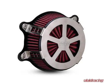 Vance & Hines VO2 Radiant V Intake Brushed Finish Harley Davidson Touring | Softail | Dyna 1999-2017 - 71468