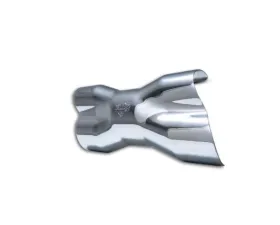 Vance & Hines Power Duals Collector Heat Shield - Chrome