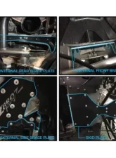 ZBroz S&E Module Bulk Head Brace Kit Ski Doo 2017-2022                                     - K40-0805-0 - Image 2