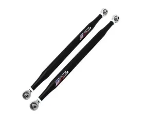 ZBroz Matte Black HD Pro Max Upper Radius Rod Kit Polaris RZR Turbo S | Turbo S 4 2018-2021