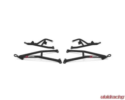 ZBroz Black +2 Forward Camber Adjustable A-Arm Kit Polaris 2018-2021 - K82-0125-01