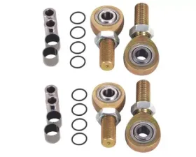 ZBroz Dual Heim Swaged Design Upper Radius Rod Rebuild Kit Polaris 2017-2020