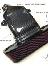 LG Motorsports Carbon LS7/LS3 Air Intake Chevrolet Corvette C6|C6 Z06 2006-2013                                     - LG6CA - Image 2