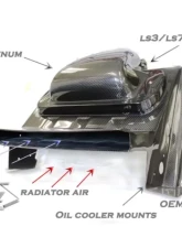 LG Motorsports Carbon Super Ram Air Intake System Chevrolet Corvette C6|C6 Z06 2006-2013                                     - LG6SR - Image 2