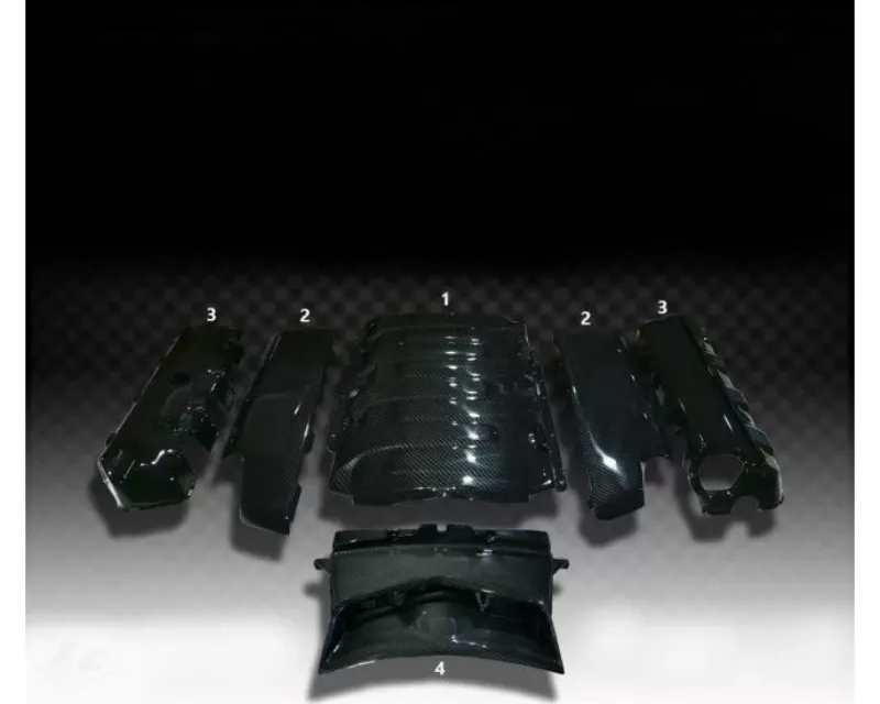 LG Motorsports Carbon Fiber Engine Package Chevrolet Corvette C7 Stingray 2014-2019 - LG7CE