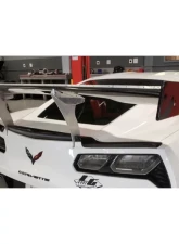 LG Motorsports GT2 Wing for Chevrolet Corvette C7 Z06 2014-2020, Carbon Fiber Construction                                     - LG7GT2W - Image 3