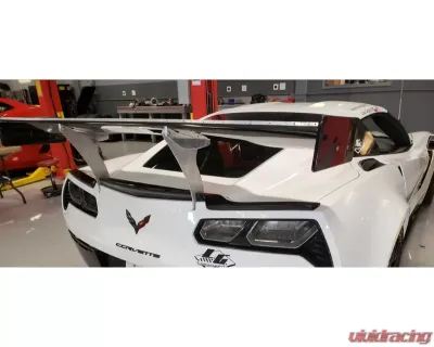 LG Motorsports GT2 Wing w/ Mounting Kit Chevrolet Corvette C7 Z06 2014-2020 - LG7GT2WM