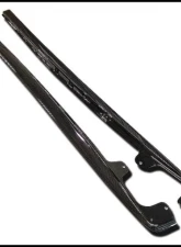 LG Motorsports Carbon Side Skirts Chevrolet Corvette C6|C6 Z06|C6 ZR1|C6 GS 2005-2013                                     - LGC6CSS - Image 4