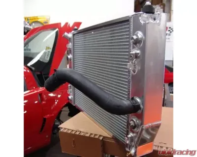 LG Motorsports Super Cool Radiator w/Oil Line Kit Chevrolet Corvette C6|C6 Z06 1997-2013 - LGC6RADK