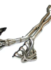 LG Motorsports 1 7/8" Super Pro Off-road Long Tube Headers and X-Pipe w/Catalytic Converters Chevrolet Corvette C6 2005-2007                                     - LGC6SP178MM - Image 3