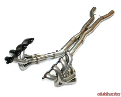 LG Motorsports 1 7/8" Super Pro Off-road Long Tube Headers and X-Pipe w/Catalytic Converters Chevrolet Corvette C6 2005-2007 - LGC6SP178MM
