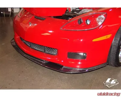 LG Motorsports Carbon Flat Bottom Splitter Chevrolet Corvette C6|C6 Z06|C6 ZR1|C6 GS 2005-2013 - LGC6SPR