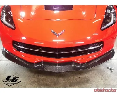 LG Motorsports Carbon Front Splitter Chevrolet Corvette C7 Stingray|C7 Z06|C7 Grand Sport 2014-2019 - LGC7SPR