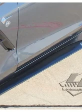 LG Motorsports Carbon Side Skirts for Chevrolet Corvette C7 Stingray, Z06, Grand Sport 2014-2019                                     - LGC7SS - Image 3