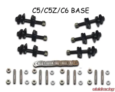 LG Motorsports Camber and Upper Stud Kit for Chevrolet Corvette C5|C5 Z06 1997-2004 - LGCK56