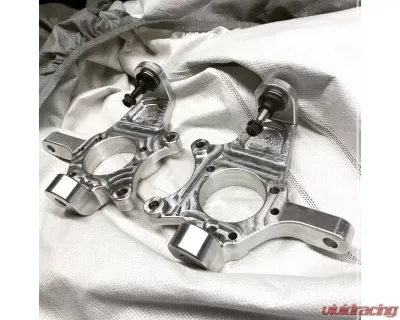 LG Motorsports Drag Spindles Pair with Wilwood Brake Kit for Chevrolet Corvette C5 C6 C6 Z06 1997-2013 - LGDGSK