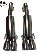 LG Motorsports 3" GT4 Cat-Back Muffler Kit Chevrolet Corvette C6 Z06|C6 ZR1 2006-2013                                     - LGGT4CB - Image 2