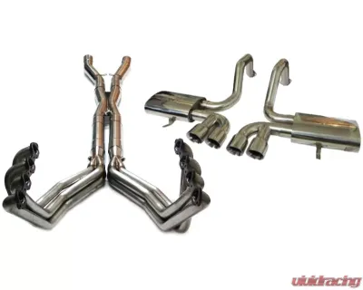 LG Motorsports Super Pro and Big 3 Complete Exhaust Package w/Catalytic Converters Chevrolet Corvette C5|C5 Z06 1997-2004 - LGSP3C