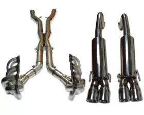 LG Motorsports Super Pro and GT4 Complete Exhaust Package Chevrolet Corvette C6 Z06 2006-2013