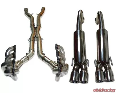 LG Motorsports Super Pro and GT4 Complete Exhaust Package Chevrolet Corvette C6 Z06 2006-2013 - LGSPGT4