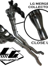 LG Motorsports Super Pro & GT4 Exhaust Package with Catalytic Converters for 2006-2013 Corvette C6 Z06                                     - LGSPGT4C - Image 2