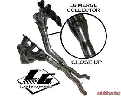LG Motorsports Super Pro & GT4 Exhaust Package with Catalytic Converters for 2006-2013 Corvette C6 Z06 - LGSPGT4C