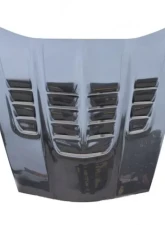 LG Motorsports Carbon World Challenge Bolt-On Hood Chevrolet Corvette C6|C6 Z06|C6 GS 2005-2013                                     - LGWCBO - Image 4