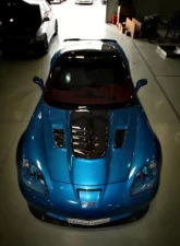 LG Motorsports Carbon World Challenge Bolt-On Hood Chevrolet Corvette C6|C6 Z06|C6 GS 2005-2013                                     - LGWCBO - Image 4