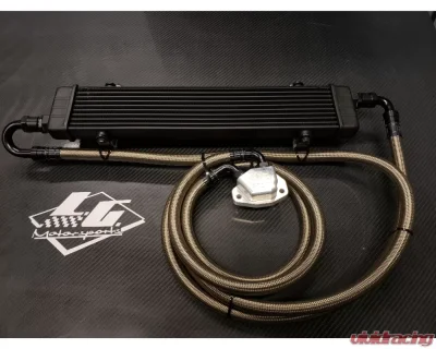 LG Motorsports Oil Cooler Kit with Thermostatic Adapter Block Chevrolet Corvette C7 2019+ - LG7OCT