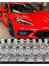 LG Motorsports Full Control Arm Monoball Kit Chevrolet C8 Corvette Stingray 2020-2025                                     - LGC8MBK - Image 2