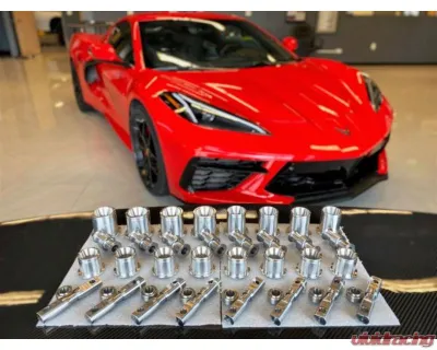 LG Motorsports Full Control Arm Monoball Kit Chevrolet C8 Corvette Stingray 2020-2025 - LGC8MBK