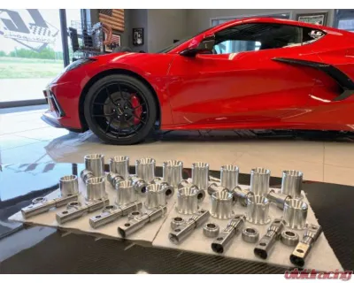 LG Motorsports Full Control Arm Monoball Kit Chevrolet C8 Corvette Stingray 2020-2025 - LGC8MBK