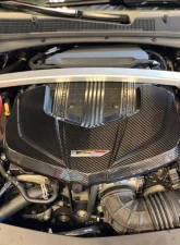 LG Motorsports Carbon Engine Cover Cadillac CTS-V 2016-2019                                     - LGCTSVEC - Image 2