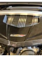 LG Motorsports Carbon Engine Cover Cadillac CTS-V 2016-2019                                     - LGCTSVEC - Image 3