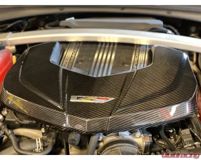 LG Motorsports Carbon Engine Cover Cadillac CTS-V 2016-2019 - LGCTSVEC