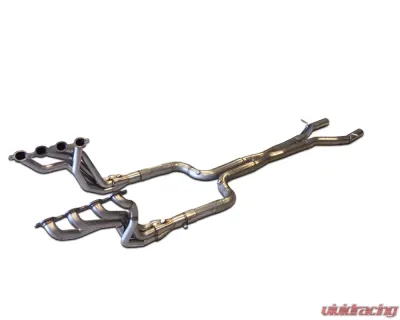 LG Motorsports 1 7/8" SuperPro Long Tube Headers with High Flow Cats Chevrolet Camaro 2016-2023 - LGEN6178SPROMM