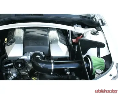 LG Motorsports Velocity Cold Air Intake with Green Filter Chevrolet Camaro 2010-2015 - LGG5CAI