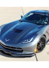 LG Motorsport Carbon Front Splitter Chevrolet Corvette C7 Stingray | GS | Z06 2014+                                     - 2666 - Image 4
