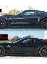 LG Motorsports Drop Spindles Set for Chevrolet Corvette C7 Z06 2014-2020, Steel Construction                                     - LGC7DPS - Image 5