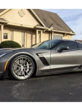 LG Motorsports Drop Spindles Set for Chevrolet Corvette C7 Z06 2014-2020, Steel Construction                                     - LGC7DPS - Image 7