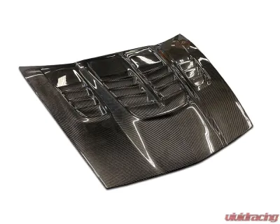 LG Motorsports World Challenge Pin-On Carbon Hood Chevrolet Corvette C6|C6 Z06|C6 GS 2005-2013 - LGWCPO