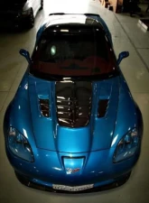 LG Motorsports World Challenge Pin-On Carbon Hood Chevrolet Corvette C6|C6 Z06|C6 GS 2005-2013                                     - LGWCPO - Image 8