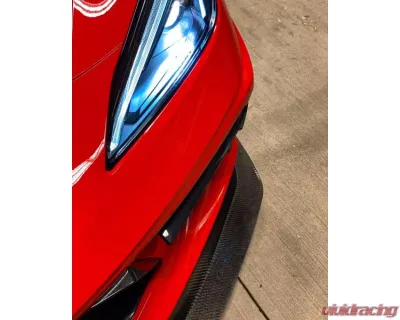 LG Motorsports GT2 Carbon Fiber Tunneled Splitter Chevrolet Corvette C8 2019-2024 - LGC8GT2SPLITTER