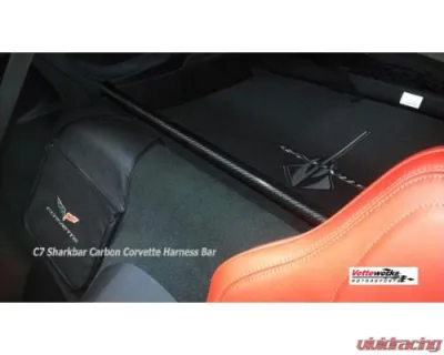 LG Motorsports Sharkbar Carbon Harness Bar Chevrolet Corvette C7 ZR1 2019+ - SBC7001FB