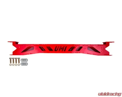 LG Motorsports Red Rear Frame Brace for 1973-1987 Chevy GMC C10 R10 C1500 - 6426-R