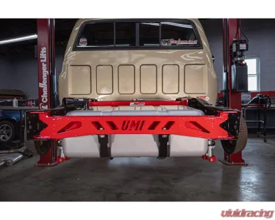 LG Motorsports Red Rear Frame Brace for 1973-1987 Chevy GMC C10 R10 C1500 - 6426-R