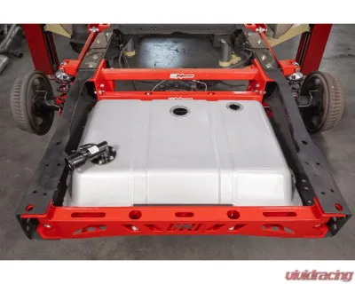 LG Motorsports Red Rear Frame Brace for 1973-1987 Chevy GMC C10 R10 C1500 - 6426-R