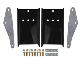 LG Motorsports Fuel Tank Relocation Brackets for 1973-1987 C10/GMC Squarebody Trucks